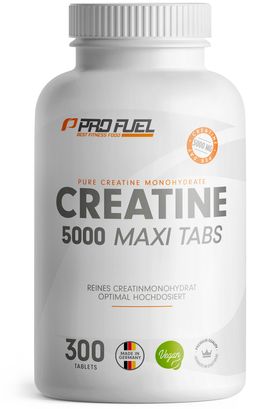 ProFuel - Creatin Tabletten | 5685 mg Creatin-Monohydrat (5000 mg Creatin) | vegan