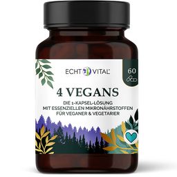 Echt Vital 4 Vegans - Die 1 Kapsel-Lösung
