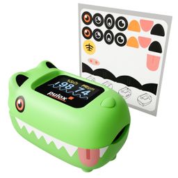 Pulox PO-230 - Finger-Pulsoximeter für Kinder - Grün