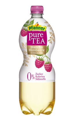 Pfanner BIO PureTea Grüner Tee - Matcha Himbeere