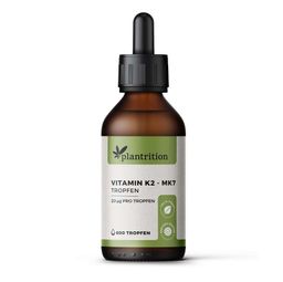 plantrition Vitamin K2 Menachinon 7 (MK-7) Tropfen