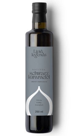 LIPID LEGENDS Premium Schwarzkümmelöl - Ägyptisch