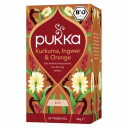Pukka - Bio-Kräutertee Kurkuma, Ingwer & Orange