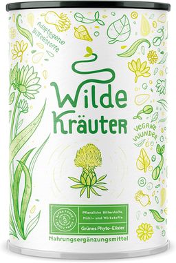 Wilde Kräuter, Nährstoffreiches Phyto-Elixier mit Heilkräutern
