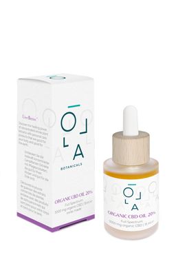 Olla Botanicals Organic CBD Oil 20% Körperöl