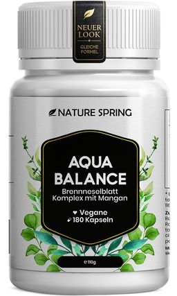 Aqua Balance - 5-in-1 Nährstoffkomplex mit Brennnessel, rotem Weinlaub & Rosskastanie