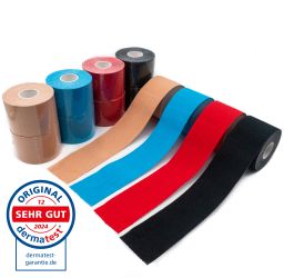 axion® Kinesiologie-Tapes  –  500 x 5 cm – 12 Rollen - Medizinprodukt