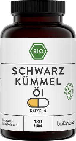 bioKontor Schwarzkümmelöl Kapseln BIO🌿