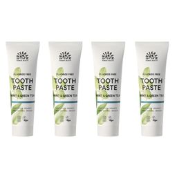 Urtekram Zahncreme Mint & Green Tea Zahnpasta Fluoridfrei