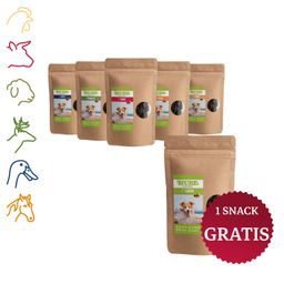 Tjure Hund - Snack Box All in One ( 6 x 150 g )