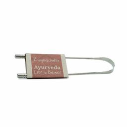 Salufast Ayurveda Zungenschaber aus Edelstahl