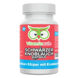 Schwarzer Knoblauch Kapseln - 700 mg 10:1 Extrakt - Vitamineule®