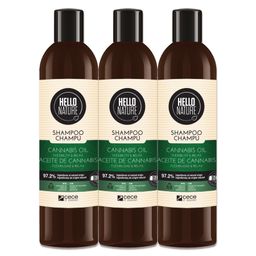 Hello Nature Haarshampoo Hanföl Cannabis Naturkosmetik für Haarpflege