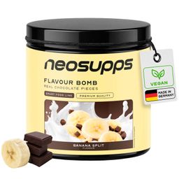 Neosupps Geschmackspulver Banana Split, 250g, Kalorienarm & zuckerreduziert