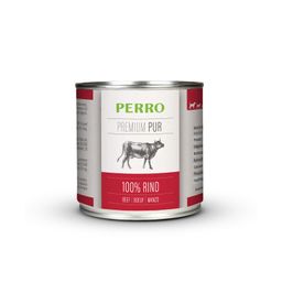 PERRO Premium Pur Rind - Nassfutter Hund adult