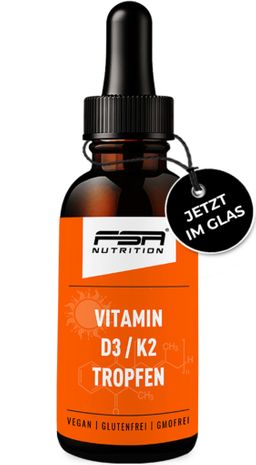 FSA NUTRITION Vitamin D3 K2-MK7 Tropfen