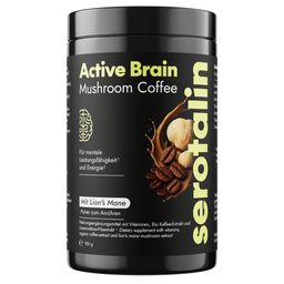 serotalin Mushroom Coffee | Bio Kaffee mit Lion’s Mane (Löwenmähne Fruchtkörperextrakt) & MCT-Pulver