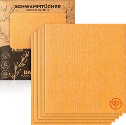 DANIHOME Schwammtücher Orange