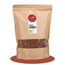 teeverliebt - African Summer Bio loser Rooibostee Großpackung I Fruchtig-exotisch mit Hibiskusnote