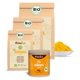 Achterhof Bio Kurkuma Pulver Tüte