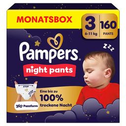Pampers Night Pants Gr.3  Windeln Monatsbox