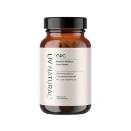 LIV OPC Kapseln | 360mg pflanzliche Antioxidantien aus Traubenkernen