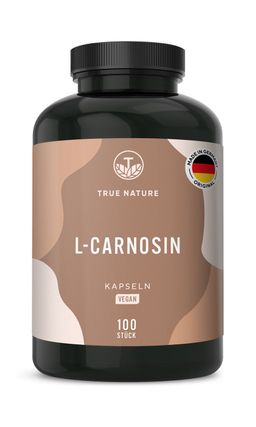 TRUE NATURE® L-Carnosin Kapseln - Veganes Antioxidans, Made in Germany