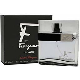 Salvatore Ferragamo F Schwarz Eau De Toilette 50 ml für Herren