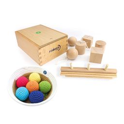 Beleduc Lernspiele-Set Fröbelbausatz 1