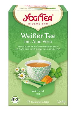 Yogi Tea - Weißer Tee mit Aloe Vera Bio Kräutertee