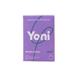 Menstruationstasse Cup 2 ∙ für mittlere bis starke Blutung ∙ 100 % medizinisches Silikon ∙ Yoni