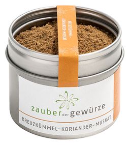 Zauber der Gewürze Kreuzkümmel-Koriander-Muskat