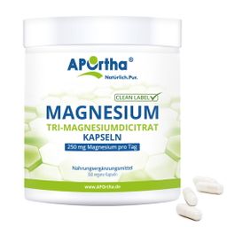 APOrtha® Magnesium-Citrat - Tri-Magnesiumdicitrat - Kapseln