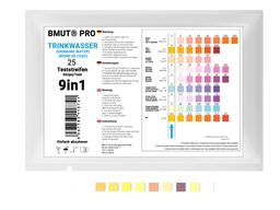 BMUT 9in1 Trinkwassertest Teststreifen für Leitungswasser