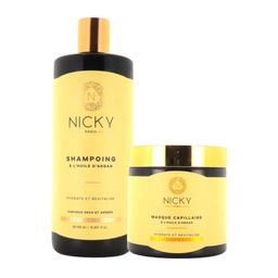Nicky Paris - Shampoo und Maske Set mit Arganöl