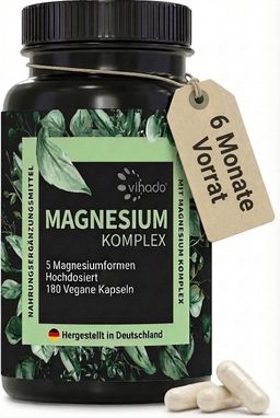 Magnesium Komplex hochdosiert, 5-in-1 Matrix