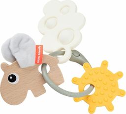 Done By Deer A/S Sensorischer Aktivitätsring Happy clouds Farbmix
