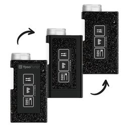 Diasticker® Mylife Ypsopump Sticker "Schwarz Glitzer"