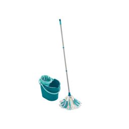 Leifheit Set Power Mop 3in1, Reinigungs-Set, Eimer, 3-in-1-Mopp, Stiel