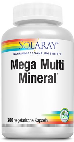 Solaray Mega-Multi-Mineral