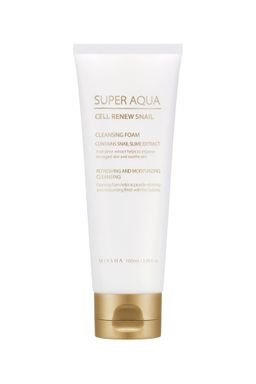 MISSHA Super Aqua Cell Renew Snail Cleansing Foam