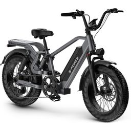 G-FORCE RS Vollgefedertes E-Bike, 48V 15Ah herausnehmbarer Akku