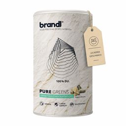 brandl® Superfood Greens Pulver mit Ashwagandha, Spirulina-Pulver, Ingwer, Brokkolisprossen uvm.
