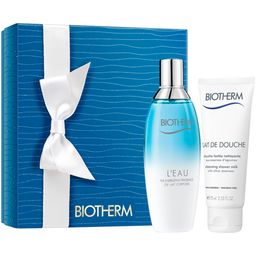 Biotherm, L’Eau by Lait Corporel Set = L'Eau 100 ml + Lait de Douche 75 ml