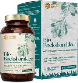 NATURE BASICS® - Hochwertiges Bio Bockshornklee Vegan Aktiviert