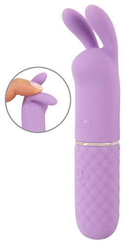 Cuties - Vibro Bunny Mini - Klitorisvibrator mit Soft-Öhrchen
