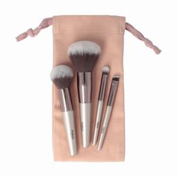 PARSA Beauty Essential Mini Pinselset mit Aufbewahrungsbeutel