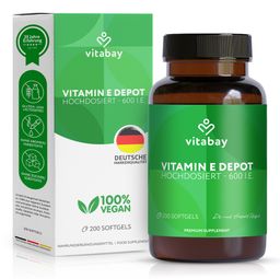 Vitabay Vitamin E 600 IE Depot