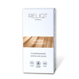 Reliqt Naturals Pflanzenhaarfarbe Pulver Goldblond