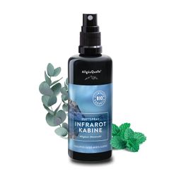 Allgäuquelle Bio Saunaspray Duftspray Infrarotkabinen-Spray Atemwohl Eukalyptus, Salbei